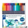 Ensemble de Marqueurs Staedtler Design Journey (6 Pièces) (6 Unités) de Staedtler, Stylos feutre - Réf : S8423379, Prix : 139...