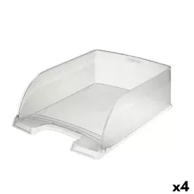 Classification tray Leitz 52330003 A4 polystyrene Translucent (4 Units) by Leitz, Letter Trays & Stacking Supports - Ref: S84...