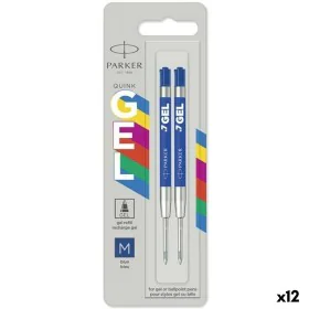 Caneta sobresselente Parker Jotter 2 Peças Azul (12 Unidades) de Parker, Recargas para canetas - Ref: S8425089, Preço: 41,43 ...