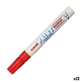 Marqueur permanent Uni-Ball PX-20 Rouge (12 Unités) de Uni-Ball, Marqueurs indélébiles & Stylos-marqueurs - Réf : S8425246, P...