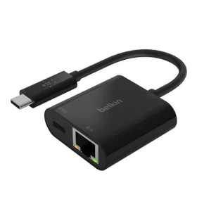 Adaptateur USB C vers RJ45 Belkin INC001BTBK Noir de Belkin, Câbles USB - Réf : S8429726, Prix : 30,00 €, Remise : %