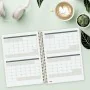 Agenda Finocam Turquoise A5 15,5 x 21,2 cm 2024-2025 de Finocam, Agendas civils & carnets de RDV - Réf : S8435100, Prix : 11,...