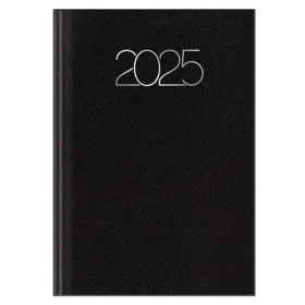 Appointment book Deusto D07 BASE Black A5 14,8 x 21 cm 2025 by Deusto, Appointment Books & Planners - Ref: S8436703, Price: 4...