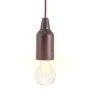 Lampada a Forma di Lampadina Pull & click Legno di noce di BigBuy Home, Lampade a sospensione - Rif: S8700404, Prezzo: 8,39 €...