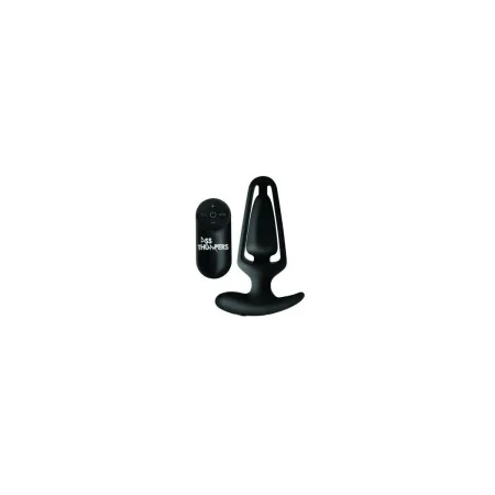 Vibromasseur anal XR Noir Silicone de XR, Vibromasseurs anals et périnéens - Réf : M0402589, Prix : 40,41 €, Remise : %