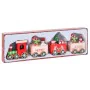 Décorations de Noël Multicouleur Train 24,5 x 6,5 x 3 cm de BigBuy Home, Noël - Réf : S8807082, Prix : 8,72 €, Remise : %