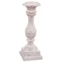 Candelabro Blanco Resina Navidad 10 x 10 x 29 cm de BigBuy Home, Candelabros y portavelas - Ref: S8807086, Precio: 16,38 €, D...