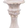 Candelabro Blanco Resina Navidad 10 x 10 x 29 cm de BigBuy Home, Candelabros y portavelas - Ref: S8807086, Precio: 16,38 €, D...