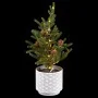 Albero di Natale Bianco Verde Polietilene 16 x 12 x 37 cm di BigBuy Christmas, Natale - Rif: S8807087, Prezzo: 11,33 €, Scont...