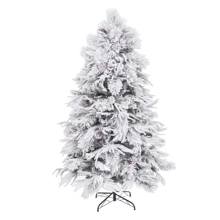 Árbol de Navidad PVC Polietileno Piñas Nevado 90 x 90 x 210 cm de BigBuy Christmas, Navidad - Ref: S8807094, Precio: 254,67 €...