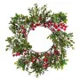 Couronne de Noël Rouge Vert Plastique 35 x 35 x 8 cm de BigBuy Home, Noël - Réf : S8807100, Prix : 14,47 €, Remise : %