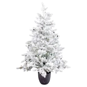 Sapin de Noël Polyéthylène Ananas Enneigé 60 x 60 x 120 cm de BigBuy Christmas, Noël - Réf : S8807103, Prix : 117,44 €, Remis...