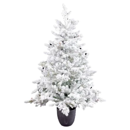 Sapin de Noël Polyéthylène Ananas Enneigé 60 x 60 x 120 cm de BigBuy Christmas, Noël - Réf : S8807103, Prix : 117,44 €, Remis...