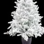 Árbol de Navidad Polietileno Piñas Nevado 60 x 60 x 120 cm de BigBuy Christmas, Navidad - Ref: S8807103, Precio: 117,44 €, De...