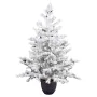 Árvore de Natal Polietileno Abacaxis Nevado 40 x 40 x 90 cm de BigBuy Christmas, Natal - Ref: S8807104, Preço: 63,62 €, Desco...