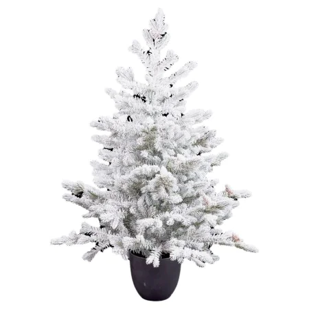 Sapin de Noël Polyéthylène Ananas Enneigé 40 x 40 x 90 cm de BigBuy Christmas, Noël - Réf : S8807104, Prix : 63,62 €, Remise : %