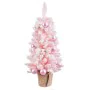 Árvore de Natal Cor de Rosa PVC Bloemen Bolas 30 x 30 x 90 cm de BigBuy Christmas, Natal - Ref: S8807105, Preço: 52,91 €, Des...