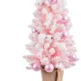 Albero di Natale Rosa PVC Fiori Palle 30 x 30 x 90 cm di BigBuy Christmas, Natale - Rif: S8807105, Prezzo: 52,91 €, Sconto: %