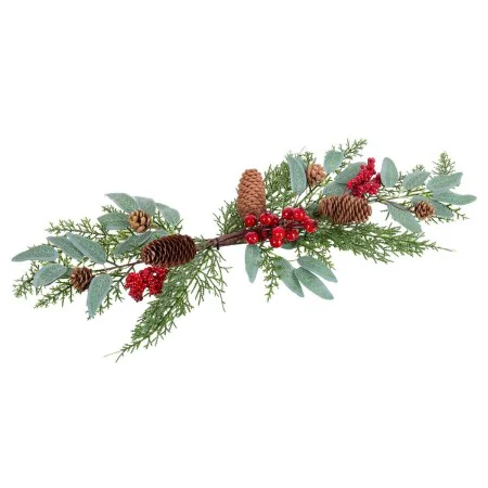 Centerpiece Red Green Pineapples 60 x 20 x 15 cm by BigBuy Home, Christmas - Ref: S8807112, Price: 8,34 €, Discount: %