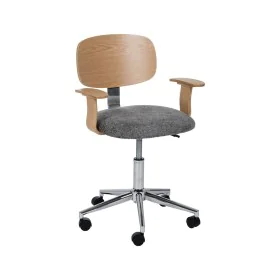 Office Chair Grey Natural 60 x 60 x 89 cm by BigBuy Office, Sofas and chairs - Ref: S8807119, Price: 163,89 €, Discount: %