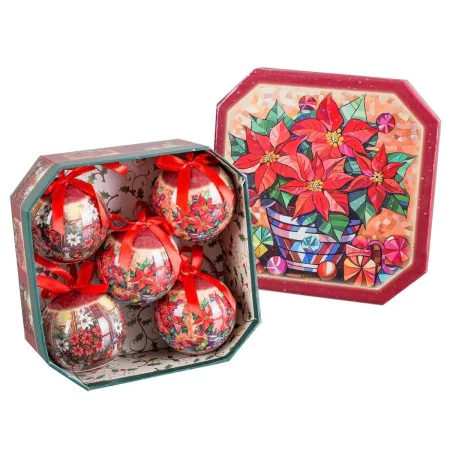 Christmas Baubles Multicolour Polyfoam Ø 7,5 cm (5 Units) by BigBuy Home, Christmas - Ref: S8807125, Price: 11,97 €, Discount: %