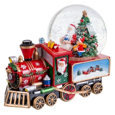 Adorno Navideño Multicolor Tren 21,5 x 12 x 17,5 cm de BigBuy Home, Navidad - Ref: S8807160, Precio: 51,86 €, Descuento: %