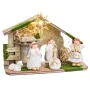 Belén de Navidad Multicolor Polietileno Madera MDF 22,5 x 8,5 x 16,5 cm (5 Piezas) de BigBuy Home, Navidad - Ref: S8807171, P...