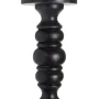 Castiçais Preto Madeira Cristal 12 x 12 x 62 cm de BigBuy Home, Candelabros e suportes para velas - Ref: S8807216, Preço: 39,...