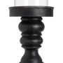 Candleholder Black Wood Crystal 12 x 12 x 47 cm by BigBuy Home, Candelabras and candle holders - Ref: S8807218, Price: 35,63 ...