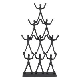 Figurine Décorative Noir Aluminium 36 x 8 x 70 cm de BigBuy Home, Objets de décoration - Réf : S8807241, Prix : 63,96 €, Remi...