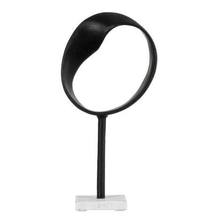 Figura Decorativa Branco Preto Alumínio Mármore 20 x 10 x 38 cm de BigBuy Home, Adornos - Ref: S8807245, Preço: 35,71 €, Desc...