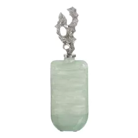 Botella Verde Plateado Aluminio Cristal 16 x 9 x 54 cm Decorativa de BigBuy Home, Adornos - Ref: S8807275, Precio: 50,98 €, D...