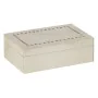 Caixa Decorativa Creme Dourado Resina Cobre 23 x 15 x 8 cm de BigBuy Home, Caixas - Ref: S8807291, Preço: 45,39 €, Desconto: %