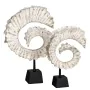 Figurine Décorative Blanc Noir Aluminium 33 x 11 x 51,5 cm de BigBuy Home, Objets de décoration - Réf : S8807294, Prix : 84,8...