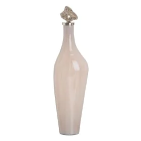 Botella Crema Dorado Aluminio Cristal 15 x 12 x 56 cm Decorativa de BigBuy Home, Adornos - Ref: S8807301, Precio: 50,58 €, De...