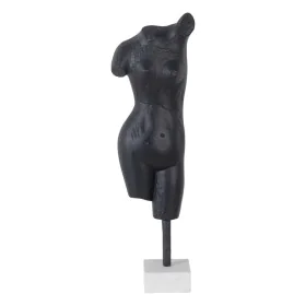 Decorative Figure White Black Aluminium Marble 16 x 10 x 62 cm by BigBuy Home, Ornaments - Ref: S8807306, Price: 57,90 €, Dis...