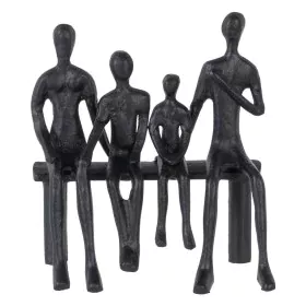 Figura Decorativa Preto Alumínio 20 x 11 x 24 cm de BigBuy Home, Adornos - Ref: S8807308, Preço: 37,58 €, Desconto: %