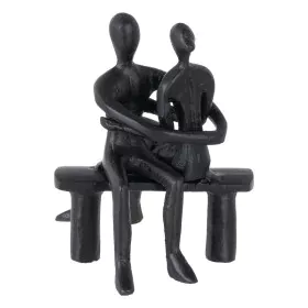 Figura Decorativa Preto Alumínio 15 x 17 x 20 cm de BigBuy Home, Adornos - Ref: S8807309, Preço: 32,80 €, Desconto: %