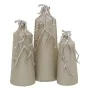 Botella Beige Plateado Aluminio Cristal 17 x 16 x 44 cm Decorativa de BigBuy Home, Adornos - Ref: S8807315, Precio: 62,80 €, ...