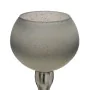 Candleholder Grey Silver Aluminium Crystal 11 x 11 x 56 cm by BigBuy Home, Candelabras and candle holders - Ref: S8807321, Pr...