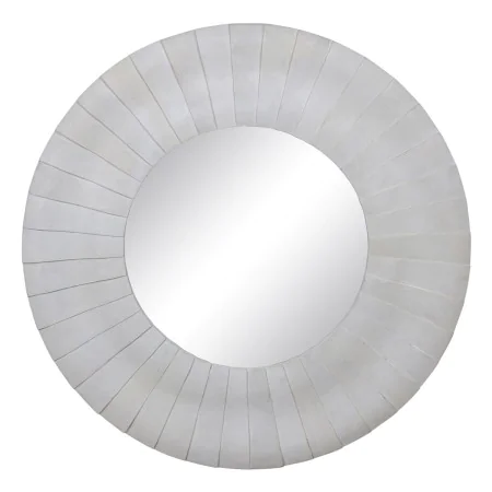 Wall mirror White 102 x 6 x 102 cm by BigBuy Home, Wall-Mounted Mirrors - Ref: S8807330, Price: 436,51 €, Discount: %