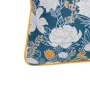 Cushion Blue Flowers 60 x 10 x 40 cm by BigBuy Home, Cushions - Ref: S8807371, Price: 15,55 €, Discount: %