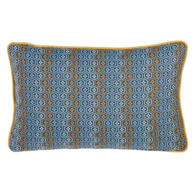 Coussin Bleu Imprimé 60 x 10 x 40 cm de BigBuy Home, Coussins - Réf : S8807374, Prix : 15,55 €, Remise : %