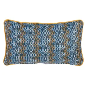 Cojín Azul Estampado 50 x 10 x 30 cm de BigBuy Home, Cojines - Ref: S8807375, Precio: 12,60 €, Descuento: %