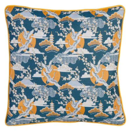 Cushion Blue Heron 60 x 10 x 60 cm by BigBuy Home, Cushions - Ref: S8807376, Price: 19,66 €, Discount: %