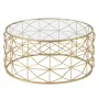 Mesa de Centro Dorado 98 x 98 x 44 cm de BigBuy Home, Mesas - Ref: S8807382, Precio: 385,86 €, Descuento: %