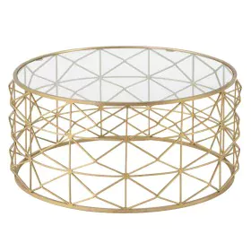 Centre Table Golden 98 x 98 x 44 cm by BigBuy Home, Tables - Ref: S8807382, Price: 385,86 €, Discount: %