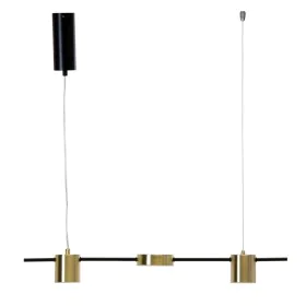 Candeeiro de teto Preto Dourado 7 W de BigBuy Home, Iluminação suspensa - Ref: S8807399, Preço: 68,09 €, Desconto: %