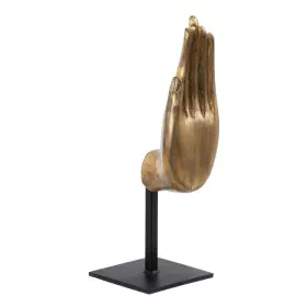 Figura Decorativa Negro Dorado Madera 10 x 12 x 30 cm de BigBuy Home, Adornos - Ref: S8807405, Precio: 73,41 €, Descuento: %