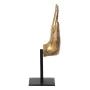 Figurine Décorative Noir Doré Bois 10 x 12 x 30 cm de BigBuy Home, Objets de décoration - Réf : S8807405, Prix : 71,14 €, Rem...